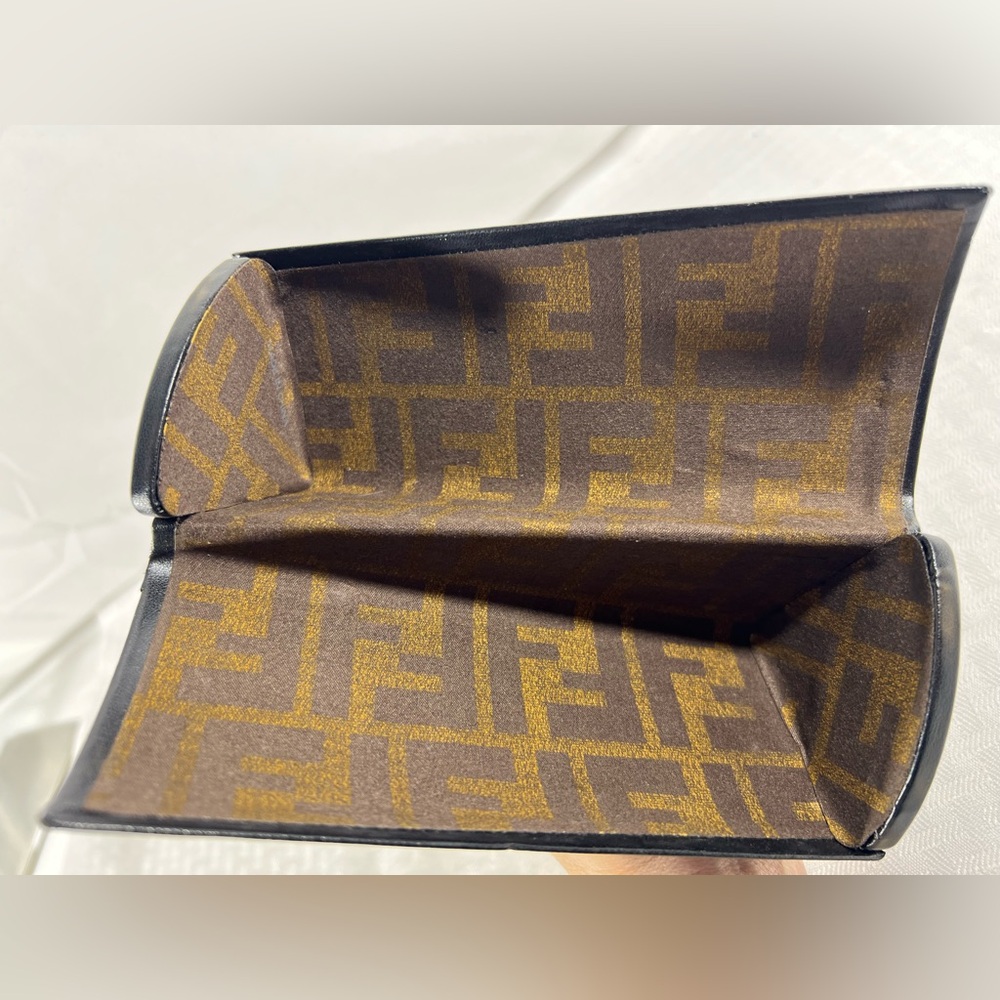 5012: Fendi FF0029/S Blue Gold Oversized Sunglasses Italy - Picture 8 of 8